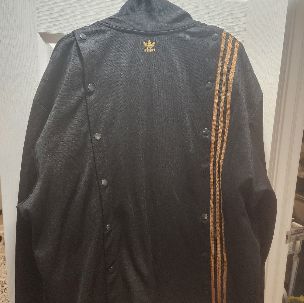 Adidas x Ivy Park 4ALL Track Jacket Black Mesa Gold GV1584 2XL